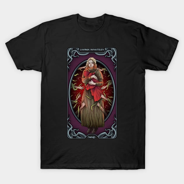 Lovecraft Tarot Strength T-Shirt by EmptyIs